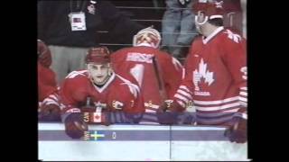 Final Ishockey OS 1994 Kanada  Sverige Straffläggningen [upl. by Sefton]