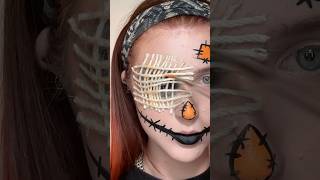 Scarecrow Halloween makeup for beginners [upl. by Yeliac]