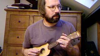 Medieval ukulele Lamento di Tristano et la Rotta Italian 14th century on uke in fifths tuning [upl. by Yhpos]