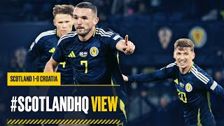 A Vital Three Points at Hampden  Scotland 10 Croatia  ScotlandHQ View Highlights [upl. by Gnehp]