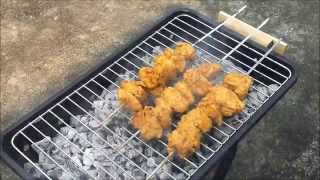 Chicken on charcoal grillgrilled chicken [upl. by Anwad]