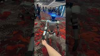 Meet Unitree G1 the future of humanoid robotics at Commercial UAV Expo 2024 [upl. by Yadseut]