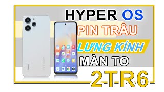 Mua thử Redmi 12 trên shopee 2tr6 LƯNG KÍNH MÀN TO PIN TRÂU HYPER OS [upl. by Hinkel]