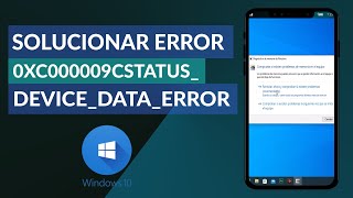 ¿Cómo solucionar el 0xc000009c statusdevicedataerror en WINDOWS 10 [upl. by Yrebmik953]