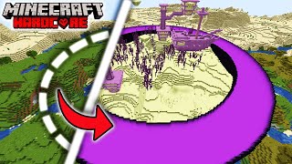 I Transformed the OVERWORLD into the END in Minecraft Hardcore [upl. by Phaedra]