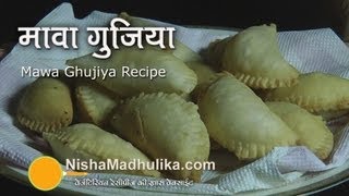 Gujiya Recipe  Mawa Gujiya Recipe  How to make Gujiya [upl. by Lennej]