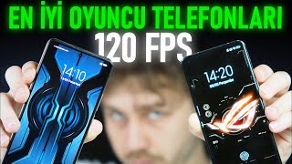 En İyi OYUNCU TELEFONLARI  120 FPS Veren En İyi Telefonlar [upl. by Gianni383]