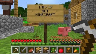 THIS IS NOT MINECRAFT Seriously [upl. by Cormier394]