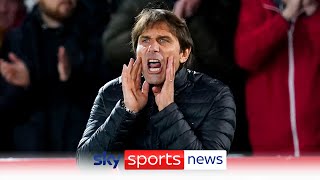 Antonio Conte says its important for him to feel he deserves a new Tottenham Hotspur contract [upl. by Pubilis]