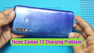 Tecno Camon 12 Charging Problem  Tecno Fake Charging  Being Restored [upl. by Enneiviv789]