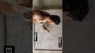 Equation of Ellipse class11 cbse up shortsvideoshorts [upl. by Ayotak]