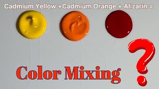 Guess the Final Color🎨Satisfying Paint Mixing  Create New Colors for Painting 🌈 Color Combination [upl. by Ahsinuq]