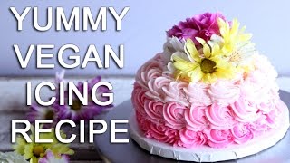 HowTo Make The BEST VEGAN ICING Recipe  With The Edgy Veg [upl. by Redford]