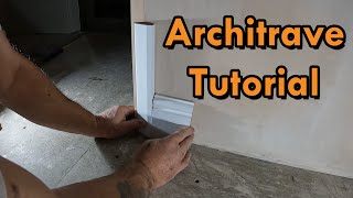 How To Cut and Fit Architrave [upl. by Kirat]