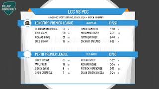 Longford Premier League v Perth Premier League [upl. by Tabbitha]