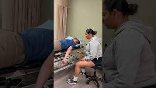 Elena Case Study MMT Testing for Shoulder Extension physicaltherapy exercise pta [upl. by Eiznikam]