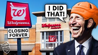 Walgreens Announces Its SHUTTINGDOWN THOUSANDS of Stores Customers Furious Inflation Broke Us [upl. by Ennovyhc]