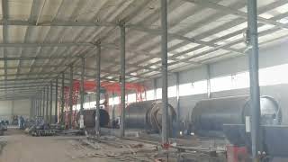 Pyrolysis Reactor Production pyrolysisplant factory wastetoenergy wastemanagement [upl. by Aziza]