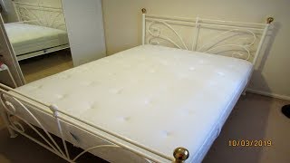 IKEA Latex mattress Unpacking in a Few Minutes [upl. by Irual]