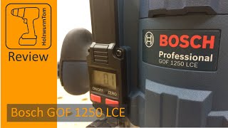 Bosch Oberfräse GOF 1250 LCE [upl. by Karna]