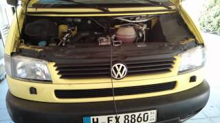 VW T4 VR6 Steuerkette Gleitschienen gebrochen Sound [upl. by Drooff]