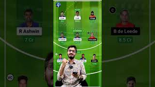 ICC ODI World Cup WarmUp Match IND vs NED Dream11 Team  India vs Netherlands GL Team🔥 [upl. by Harlamert665]