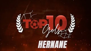 Top 10 Gols  Hernane Brocador [upl. by Herwick946]