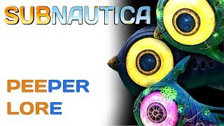 Subnautica Lore Peepers  Video Game Lore [upl. by Fairfax]