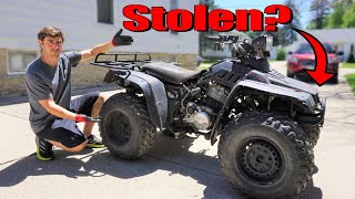 I Think I Bought a STOLEN Honda ATV 250 Find [upl. by Allred]