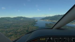 Landing in Ketchikan Alaska  PAKT KTN  Ketchikan International Airport  flight alaska [upl. by Jayne]