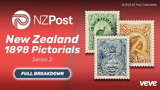 NZ Post  New Zealand 1898 Pictorials  Series 2  VeVe Collectible Breakdown [upl. by Sokem]