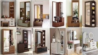 Top 50 Modern Wooden Dressing Table Design 2024  Modern Dressing Table with Mirror Design [upl. by Yellac831]