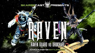 Raven Guard Astartes vs Drukhari  Matched Play  Warhammer40k Battle Report [upl. by Iain379]