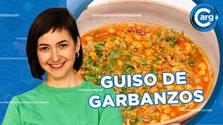 RECETA DE GUISO DE POLLO Y GARBANZOS [upl. by Ennayehc]