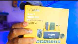 Digitek Wireless Mic DWM 110 Review  Best Mic  2 in 1 Mobile  Dslr [upl. by Surtemed897]