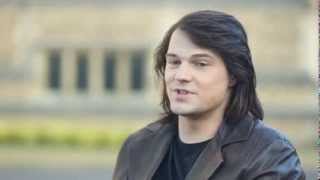 Danila Kozlovsky  Vampire Academy Set Interviews [upl. by Ittocs44]