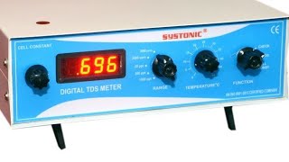 Systonic S945 Digital TDS Meter Demo Video  systonic demo video spectroscopy apparatus 2024 [upl. by Htebesile]