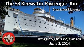 The SS Keewatin Passenger Tour Great Lakes Museum Kingston Ontario Canada June 3 2024 [upl. by Ynad]