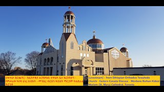 Livestream  የሰንበት አገልግሎት  Ethiopian Orthodox Tewahedo Church  St Mary Cathedral  Nov102024 [upl. by Drisko]