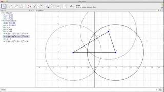 Kružnice opsaná trojúhelníku [upl. by Port]