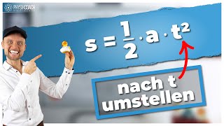 Formeln umstellen Physik [upl. by Llorre]