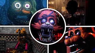 Five Nights at Freddys Plus  ALL RARE Scenes amp Secrets and Easter Eggs Showcase [upl. by Nitz]