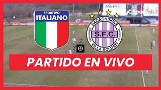 SPORTIVO ITALIANO VS SACACHISPAS EN VIVO 🔴 [upl. by Acila]