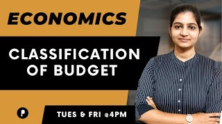 Classification of Budget  Budget  Economics  SSC amp UPSC [upl. by Dennison2]