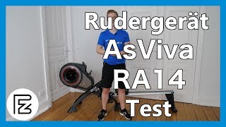 Rudergerät AsViva RA14 im Test  Magnetwiderstand [upl. by Dex826]