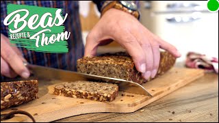 Klasse Low Carb Leinsamen Brot selber backen [upl. by Annaiv]