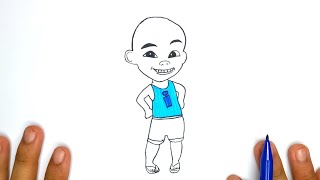 Cara Menggambar Ipin  Upin dan Ipin  How To Draw Ipin  Upin and Ipin [upl. by Anyaled]