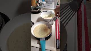 Making pancakes for breakfast ytviral makefoodeasy cooking lifestylechannel food dilicious [upl. by Melleta]