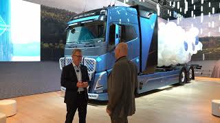 IAA 2024 Kurzinterview mit Roger Alm President Volvo Trucks [upl. by Amolap]