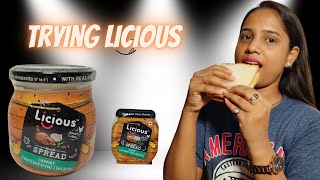 Trying Licious Chicken Spread  Honest Review [upl. by Ahsatin546]